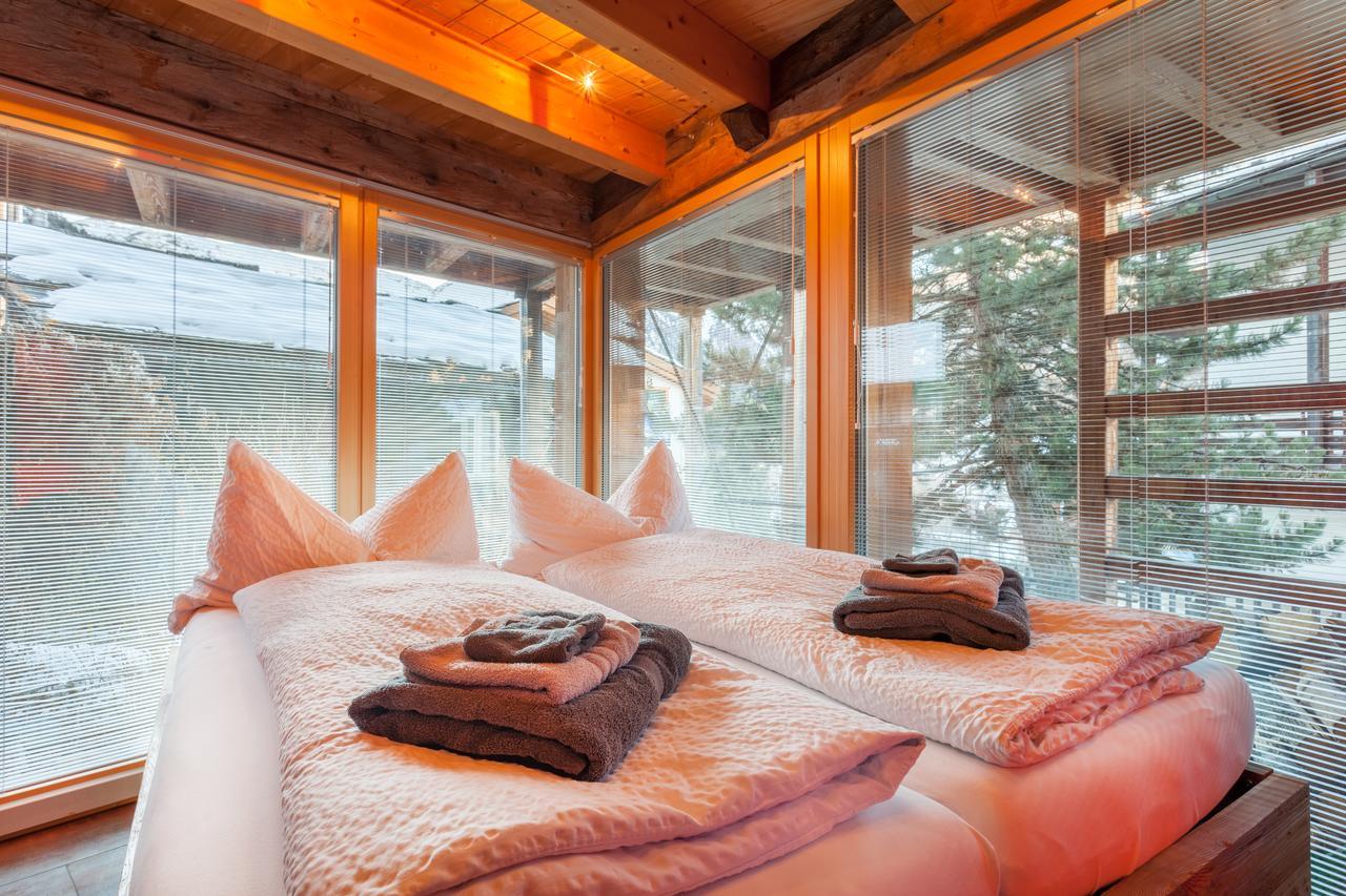 Chalet Schwalbennest Zermatt Bagian luar foto